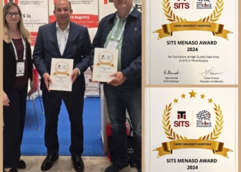 وحدة إذابة الجلطات المخية بقصر العيني تحصد شهادتين دوليتين وجائزة ماسية خلال مؤتمر برشلونة 2025