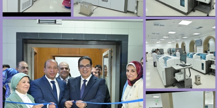 جامعة القاهرة تفتتح مشروع الميكنة الكاملة للمعمل الرئيسي المطوَّر ووحدة أمراض الدم بقصر العيني بتكلفة 270 مليون جنيه