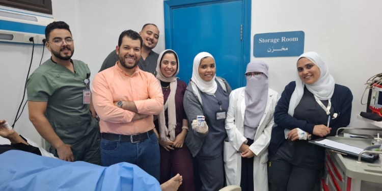 قصر العينى وتقنية جديدة لاذابة الجلطات