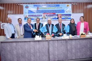 مرتبة الشرف الاولى للباحث انور عبد اللطيف فى رسالة دكتواراة بجامعة المنيا