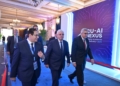 رئيس جامعة القاهرة يستقبل الوزير