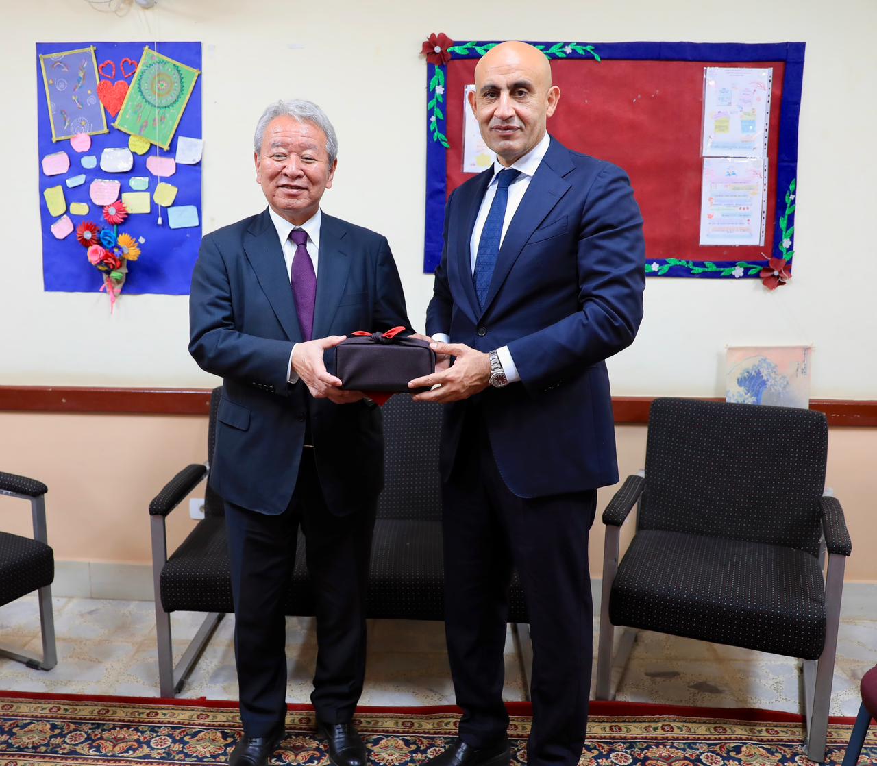 "عبداللطيف" يلتقي رئيس جايكا لبحث سبل تعزيز التعاون التعليمي بين مصر واليابان