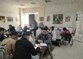 جامعة حلوان تنظم ورش فنية دامجة لاكتشاف مواهب الطلاب من ذوي الهمم ضمن مبادرة “تمكين”