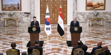 الرئيس السيسي: ندرس إمكانية إنشاء مدارس كورية فى مصر