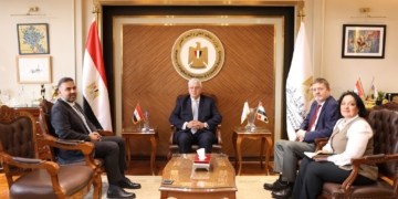 وزير التعليم العالي يبحث تعزيز التعاون مع المجلس الثقافي البريطاني