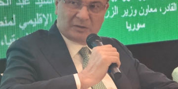 وزير الزراعة د علاء فاروق بمؤتمر الاردن