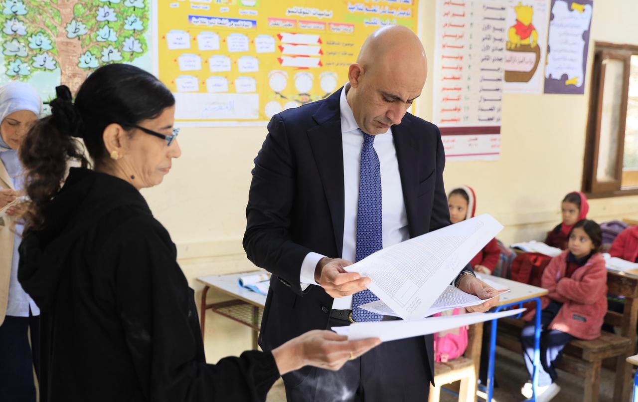 وزير التعليم يفاجئ مدارس البدرشين والصف بزيارته ويؤكد: الانضباط المدرسي ركن أساسي