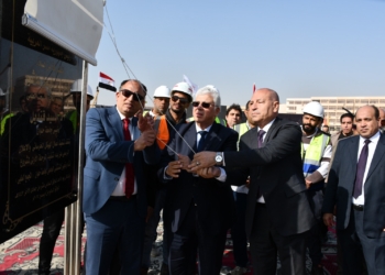 افتتاح المرحلة الإنشائية الأولى للمجمع الطبي بجامعة العاصمة