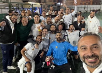 فريق نيوجيزة يهزم  المعمورة على ملعبه و يصعد للدور الثانى من دورى فوق ٣٥ سنة