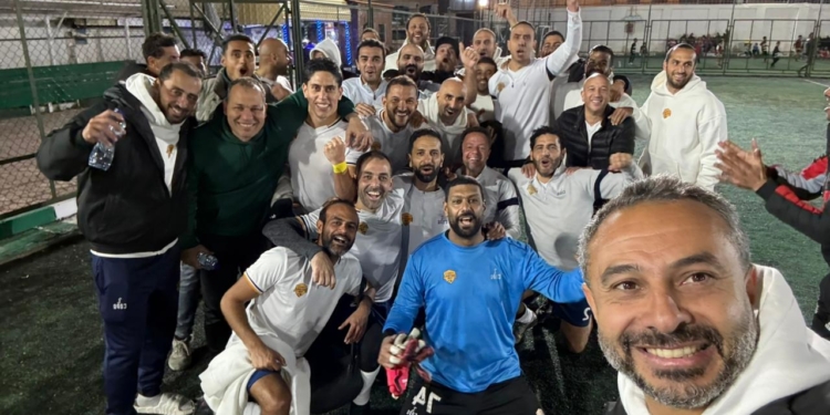 فريق نيوجيزة يهزم  المعمورة على ملعبه و يصعد للدور الثانى من دورى فوق ٣٥ سنة