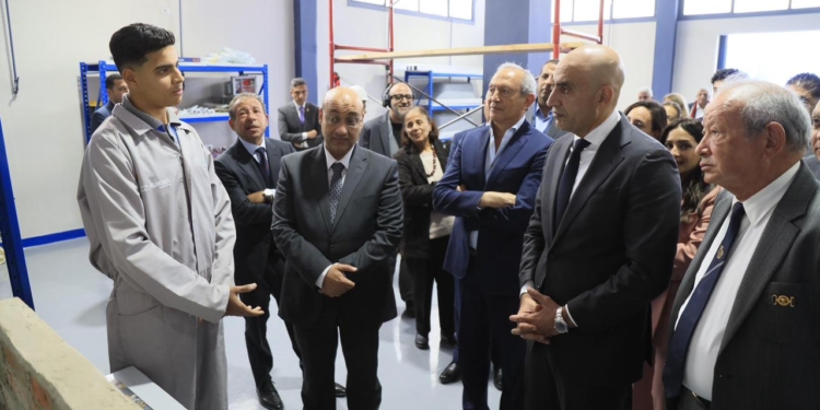 «عبداللطيف» يفتتح مدرسة "أنسي ساويرس للتكنولوجيا التطبيقية والإنشاءات" 