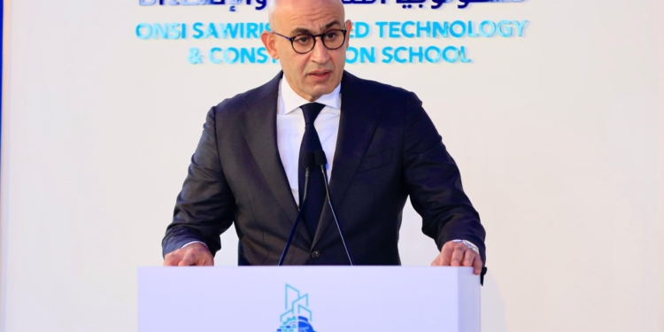 «عبداللطيف» يفتتح مدرسة “أنسي ساويرس للتكنولوجيا التطبيقية والإنشاءات” 