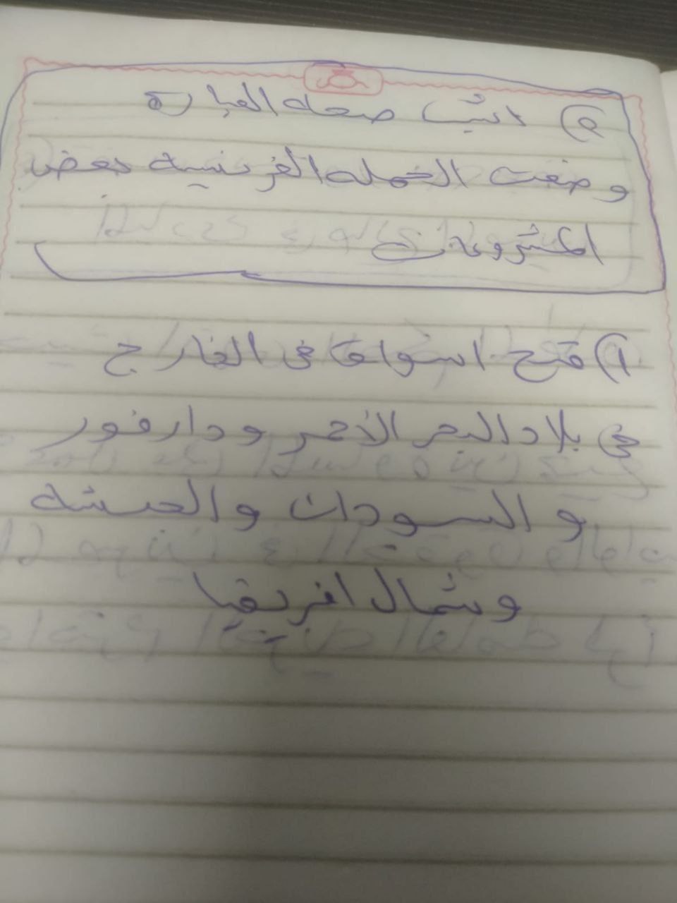 إجابة امتحان الدراسات للشهادة الإعدادية ترم أول 2026 المنيا