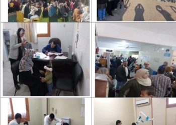 طب قصر العيني تنظم قافلة طبية علاجية وتوعوية شاملة لقرية الخطاطبة بالمنوفية