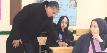 حل امتحان مادة الهندسة للصف الثالث الإعدادي الترم الأول 2026 الجيزة