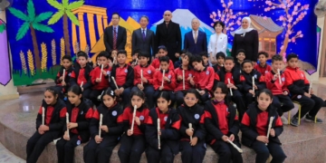 وزير التعليم يصطحب وفد البرلمان الياباني بزيارة للمدرسة المصرية اليابانية بمدينة العبور