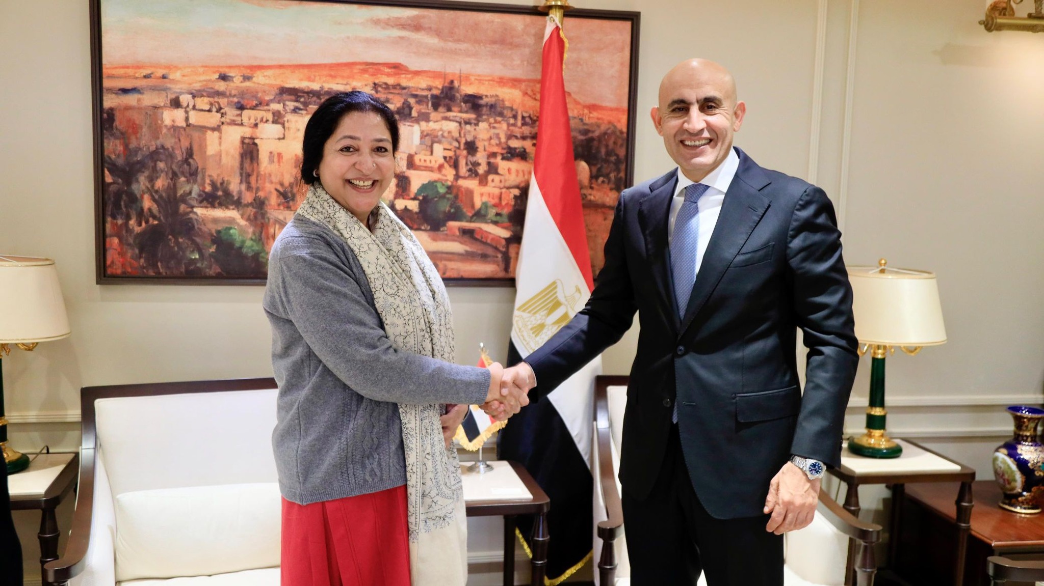 وزير التعليم يبحث مع نظيرته الباكستانية تعزيز التعاون لتطوير التعليم وتبادل الخبرات