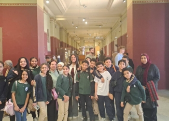 المتحف المصري بالقاهرة يستقبل أولى الرحلات المدرسية مع انطلاق الترم الثاني