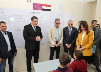 محافظ الجيزة يفتتح مدرسة بالبدرشين بعد التطوير.. و15 فصلًا جديدًا لتقليل الكثافات