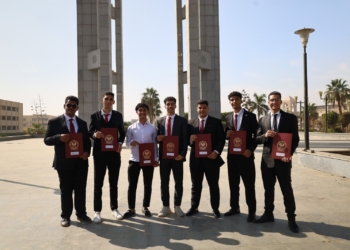 طلاب جامعة العاصمة يخوضون معايشة داخل أكاديمية الشرطة لتعزيز الوعي