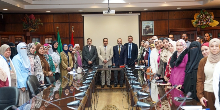 معهد تيودور بلهارس في زيارة لمعهد الكبد القومي بالمنوفية: تعاون مؤسسي وخطوات نحو الإعتماد