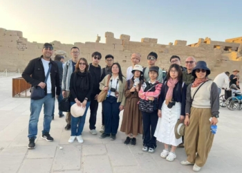 جامعة القاهرة تنظم مدرسة شتوية في الآثار لطلاب جامعة شنغهاي جياو تونج الصينية