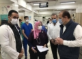 نائب وزير الصحة يتفقد منشآت طبية في الجيزة والقليوبية في اول ايام عيد الفطر