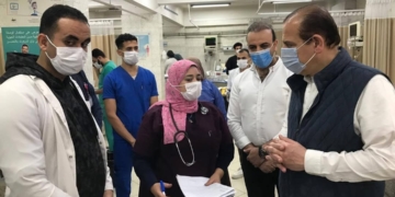 نائب وزير الصحة يتفقد منشآت طبية في الجيزة والقليوبية في اول ايام عيد الفطر