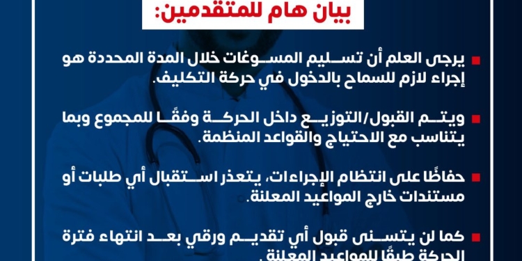 تكليف دفعة 2023.. المستندات المطلوبة  وطريقة التقديم