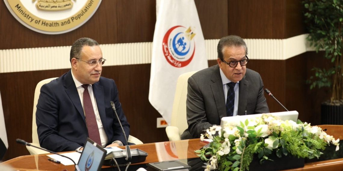 وزيرا الصحة والتعليم العالي يبحثان إدراج المستشفياتّ الجامعية في منظومة التأمين الصحي الشامل