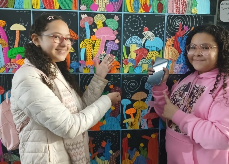 مدرسة كلية رمسيس الجديدة تنظم معرضًا فنيًا يضم  6 آلاف عمل لدعم مواهب الطلاب