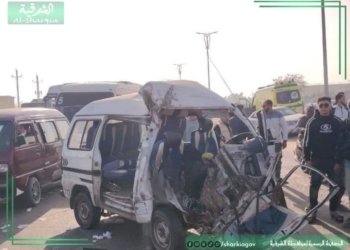 محافظ الشرقية يزور طلاب مدرسة «صن رايز» المصابين بحادث تصادم 