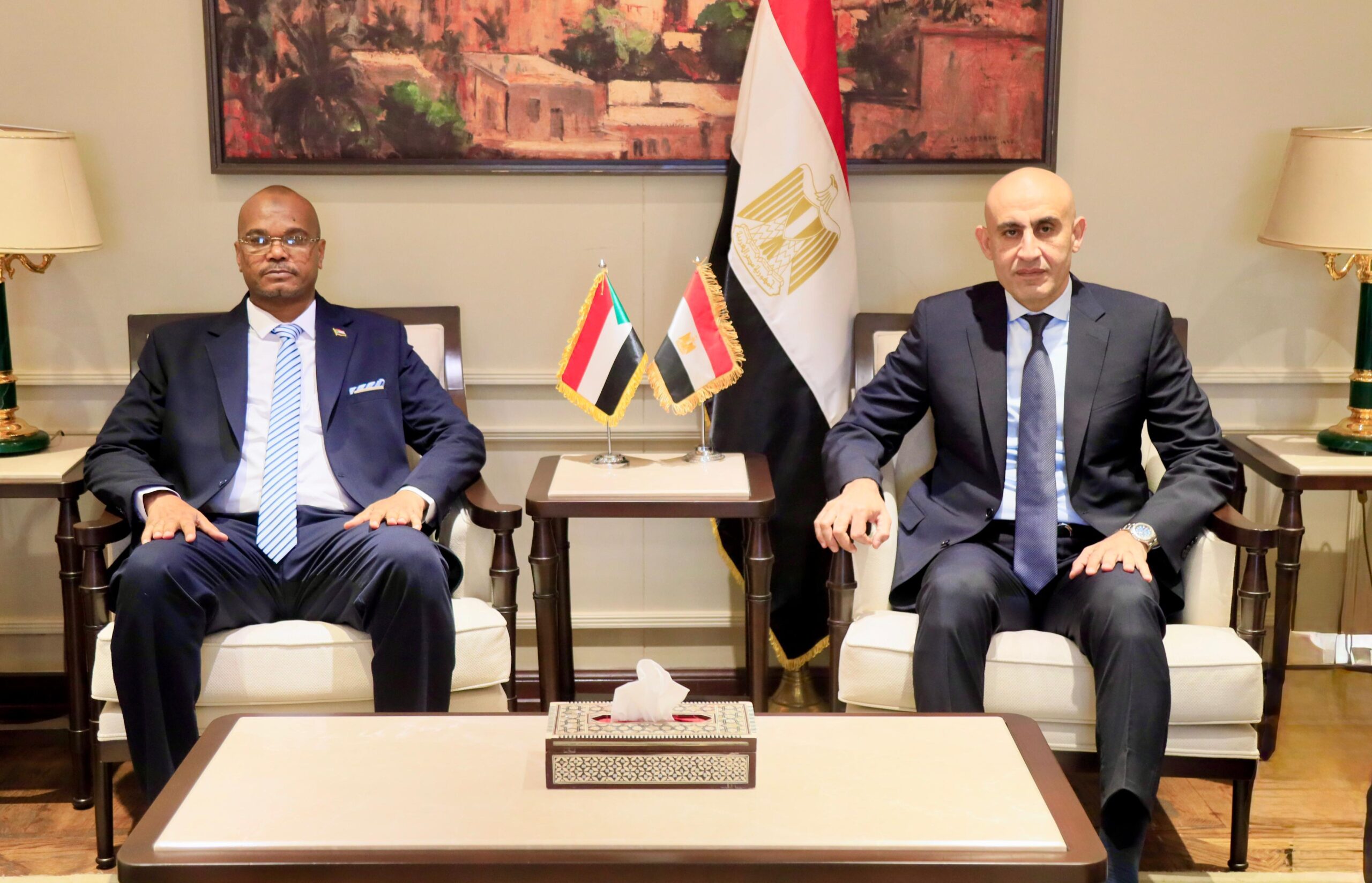 «وزير التعليم» يستقبل نظيره السوداني لتقديم الدعم والمساهمة في تطوير المنظومة
