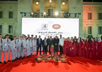 جامعة القاهرة تحتفل مع قياداتها وطلابها بحفل الإفطار السنوي لأسرة “طلاب من أجل مصر”