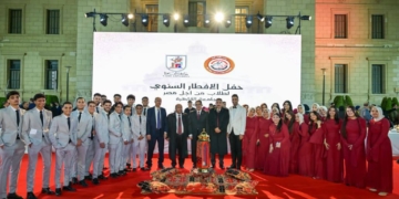 جامعة القاهرة تحتفل مع قياداتها وطلابها بحفل الإفطار السنوي لأسرة “طلاب من أجل مصر”