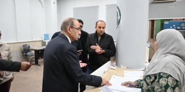 جولة تفقدية لوحدة شريف مختار ومستشفى الاستقبال والطوارئ وبنك الدم بمستشفيات جامعة القاهرة