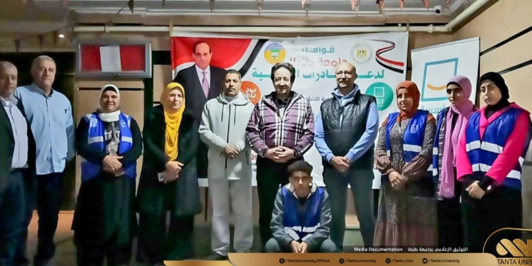 جامعة طنطا تدشن أولى قوافلها الطبية لرعاية المسنين ضمن أنشطة المبادرة الرئاسية “حياة كريمة”