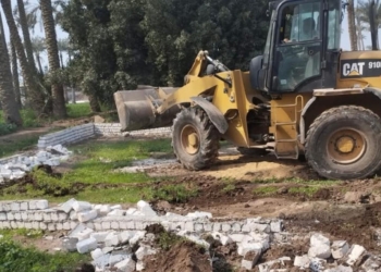 الزراعة تزيل التعديات