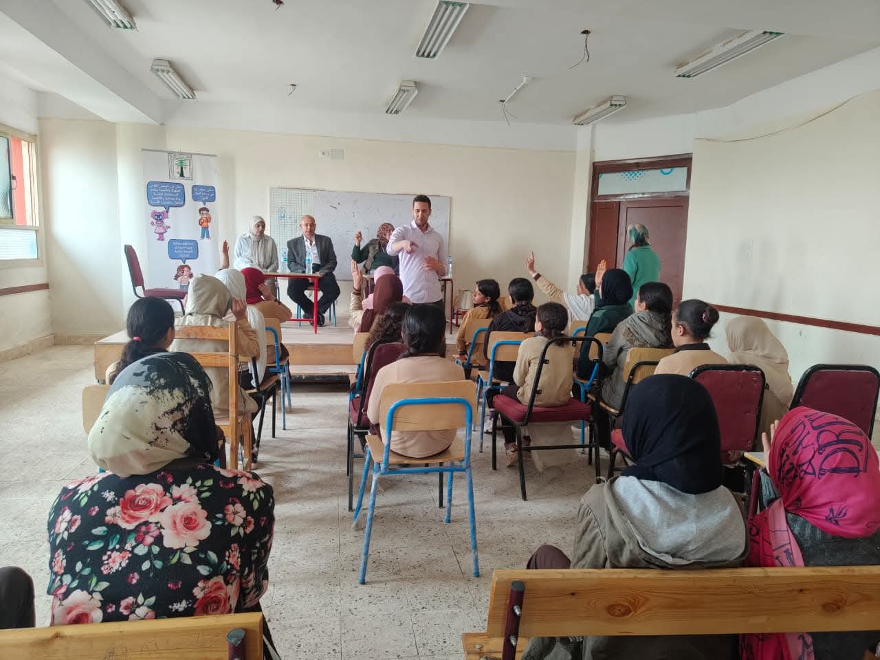 الطفولة والأمومة ينفذ المرحلة الثانية من حملة "واعي وغالي" بالمدارس