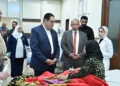 جولة لرئيس جامعة القاهرة للاطمئنان على حالة مرضى مستشفى الاستقبال والطوارئ.. ويؤكد انتظام تقديم الرعاية الطبية اللازمة لهم