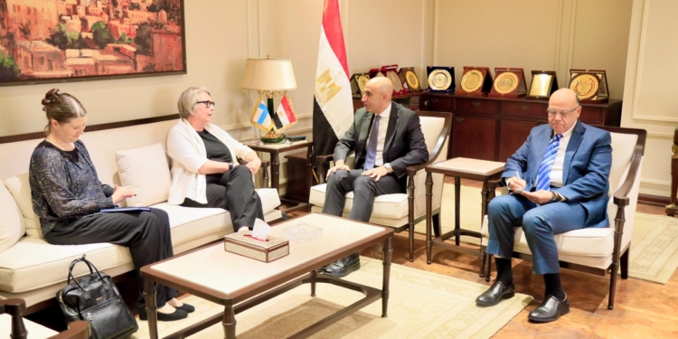 وزير التعليم لسفيرة فنلندا: هدفنا التوسع في تطبيق النماذج التعليمية الحديثة