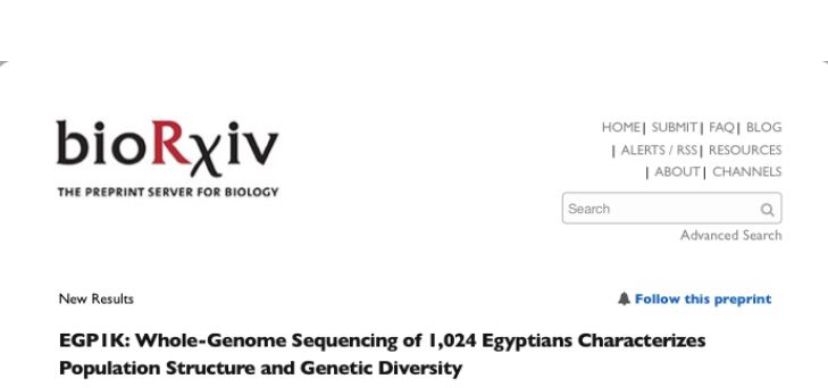 نتائج أضخم دراسة للتسلسل الجيني ضمن مشروع “الجينوم المرجعي للمصريين وقدماء المصريين”