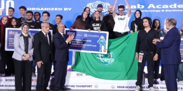 الأكاديمية العربية تختتم فعاليات مسابقة “RoboCup Junior” بمدينة العلمين الجديدة
