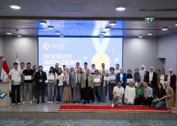  جامعة مصر للمعلوماتية تكرم 72 من الطلاب المتفوقين واحتضان 12 طالبة قطعت الوكالة الامريكية للتنمية منحهم