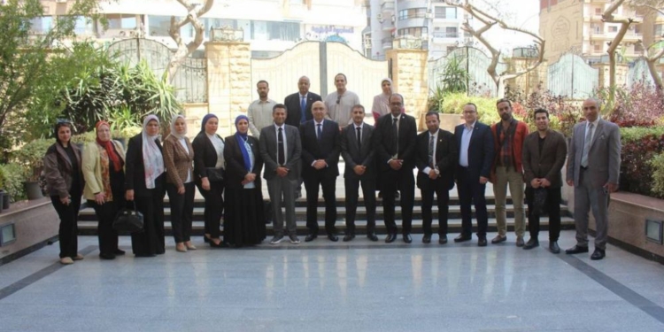 جامعة المنصورة تستقبل وفد الإدارة المركزية للطلاب الوافدين
