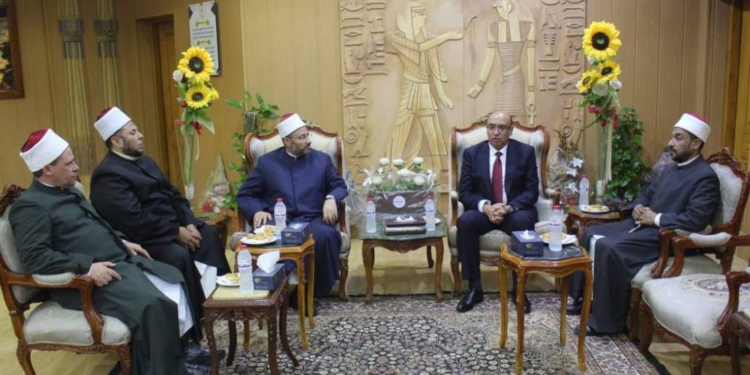 جامعة المنصورة تواصل فعاليات الأسبوع الدعوي وتستقبل الأمين العام المساعد لمجمع البحوث الإسلامية