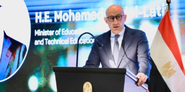 “عبداللطيف" يشارك بمؤتمر غرفة التجارة الأمريكية عن "مستقبل الاستثمار في التعليم بمصر"