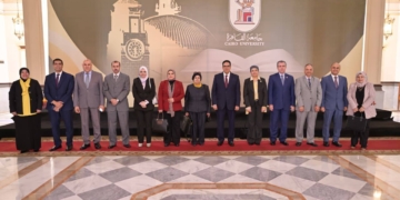 جامعة القاهرة تستقبل وفدا رفيع المستوى من هيئة ضمان الجودة بشأن منح الاعتماد المؤسسي والبرامجي لكلية التربية للطفولة المبكرة