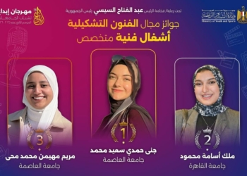 جامعة القاهرة تحصد المراكز الأولى في مهرجان «إبداع 14» لشباب الجامعات بوزارة الشباب والرياضة