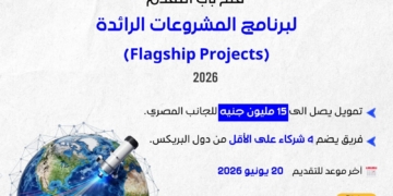 فتح باب التقدم لبرنامج المشروعات الرائدة (Flagship Projects)  لدول البريكس لعام 2026